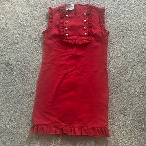 Women’s Gucci red sleeveless dress size 38 XS